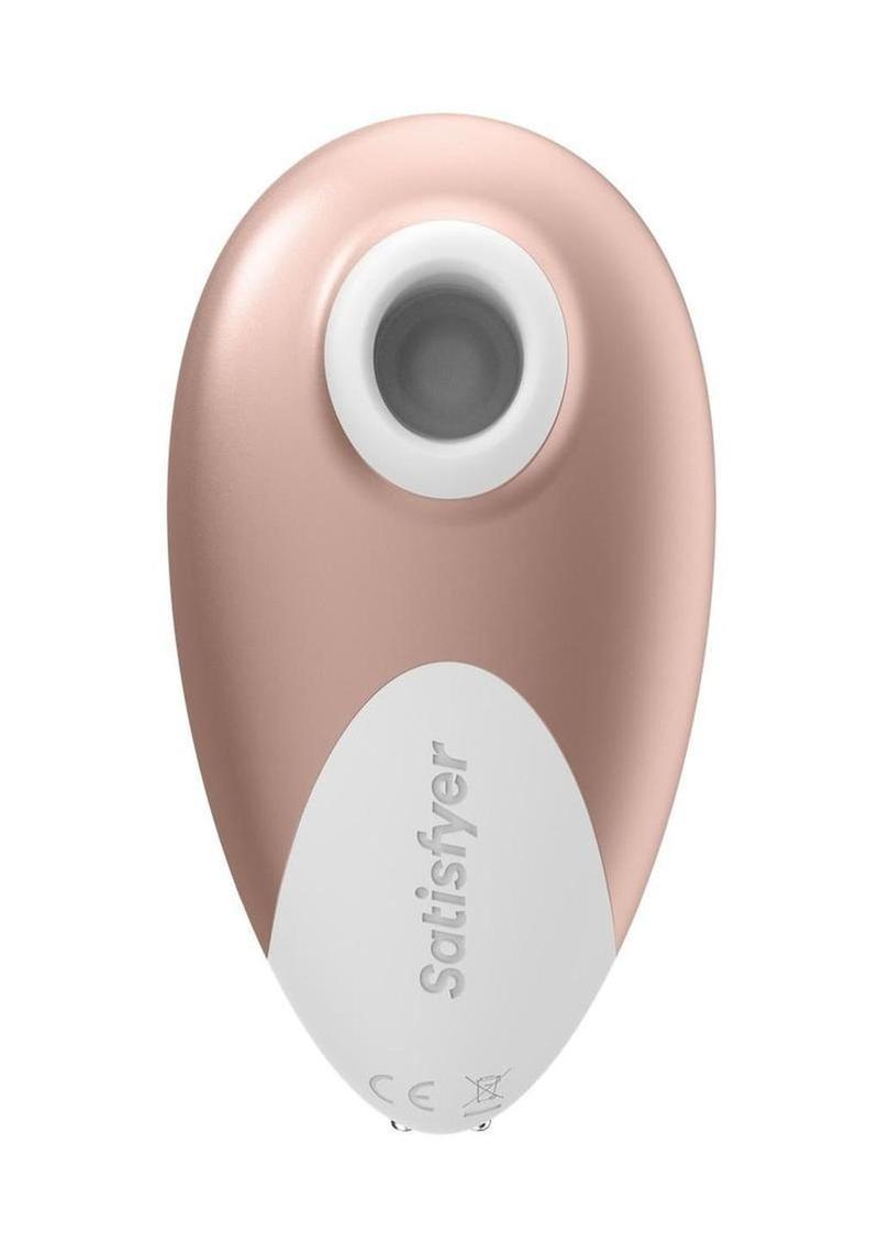 Satisfyer Deluxe Silicone Rechargeable Clitoral Stimulator