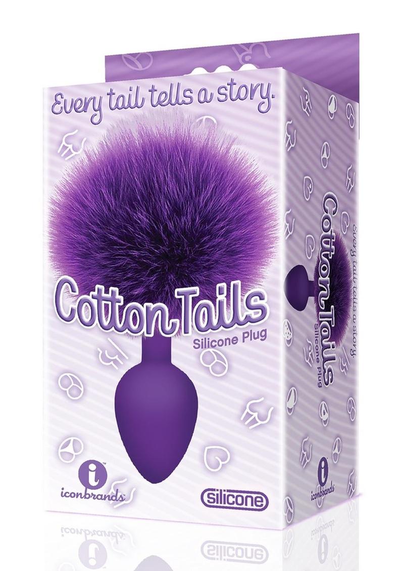 The 9's - Cottontails Silicone Bunny Tail Butt Plug