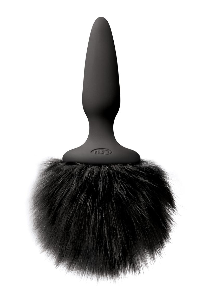 vibrating bunny butt plug Tailz Bunny Tail Vibrating Butt Plug with Remote Control main image 1