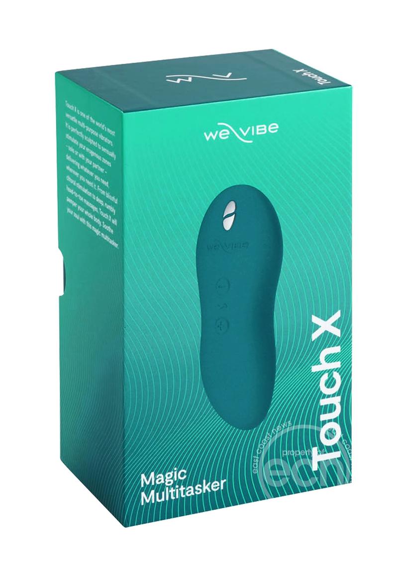 We-Vibe Touch X Rechargeable Silicone Clitoral Mini Vibrator - Green Velvet