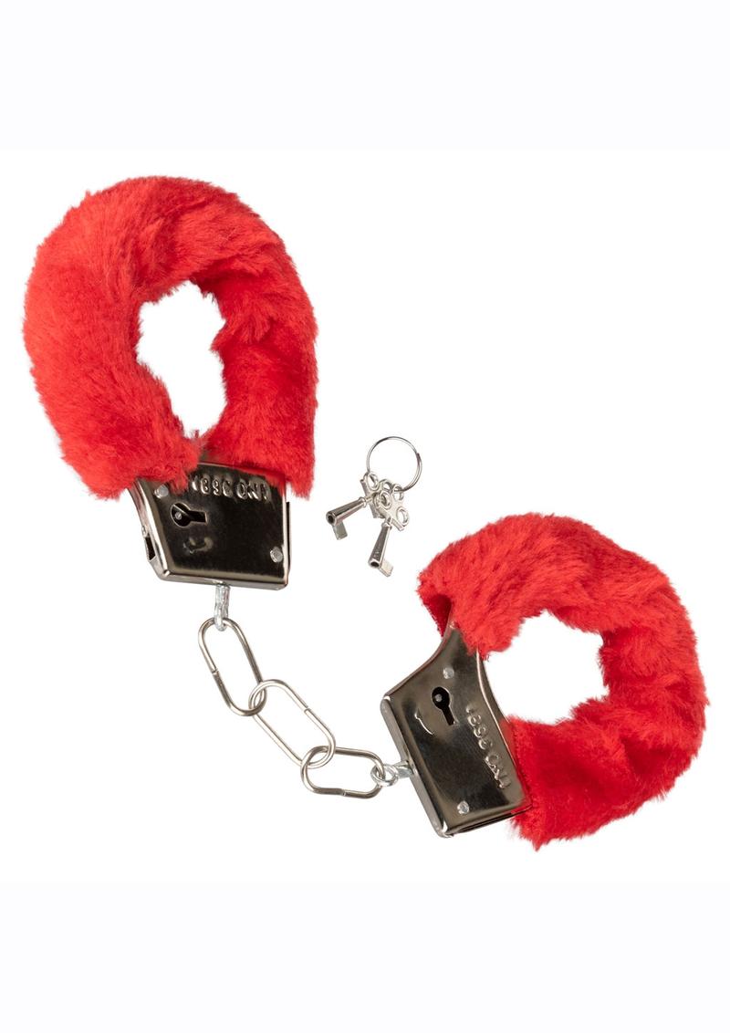 CalExotics | Playful Furry Handcuffs | Fuzzy Wrist Restraints
