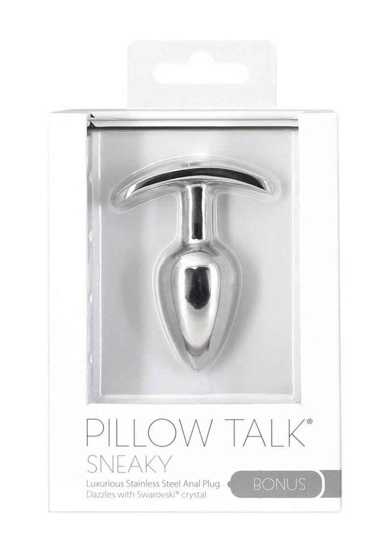 Pillow Talk Sneaky Stainless Steel Anal Plug