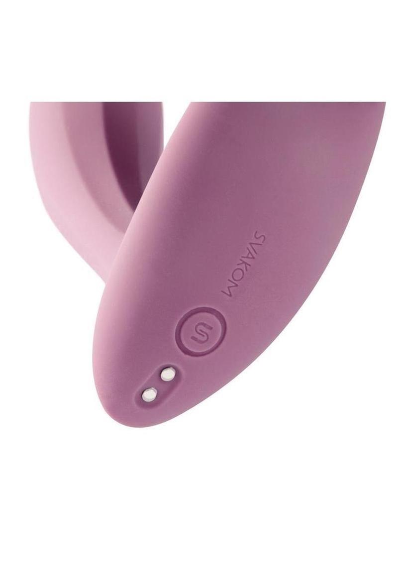 Svakom Erica Rechargeable Silicone App Compatible Dual Vibrator