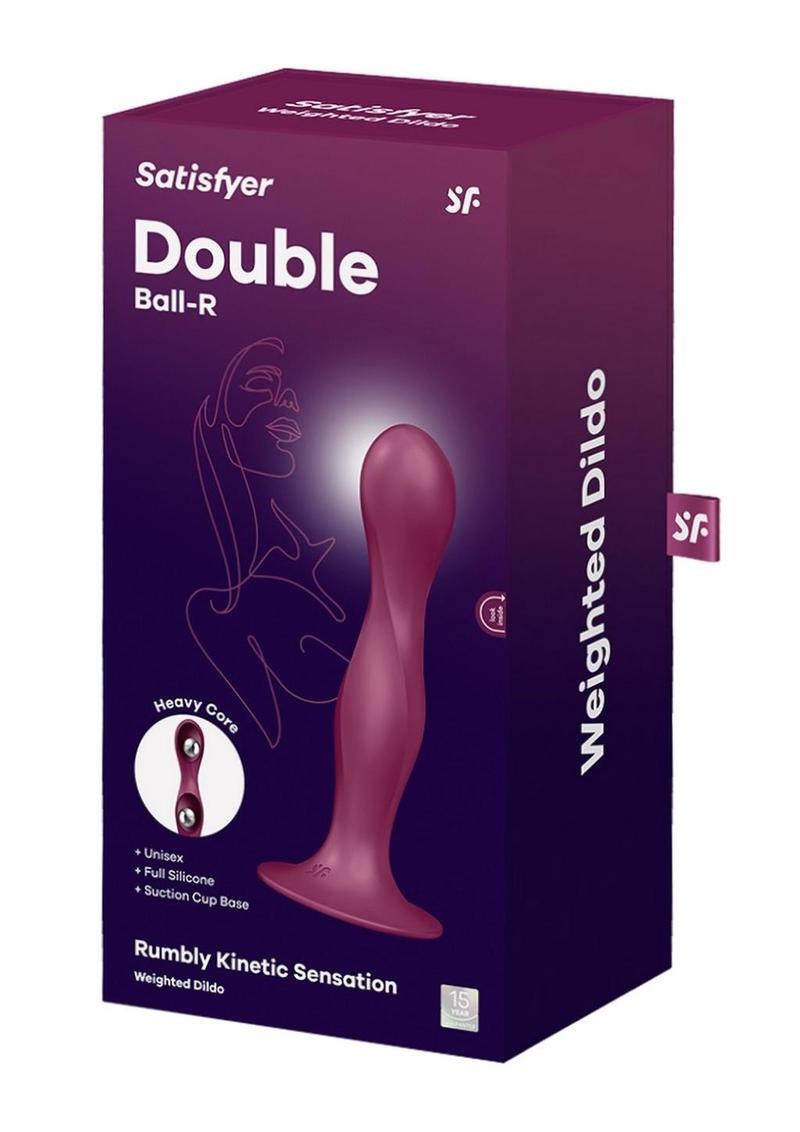 Satisfyer Double Ball-R Silicone Dildo
