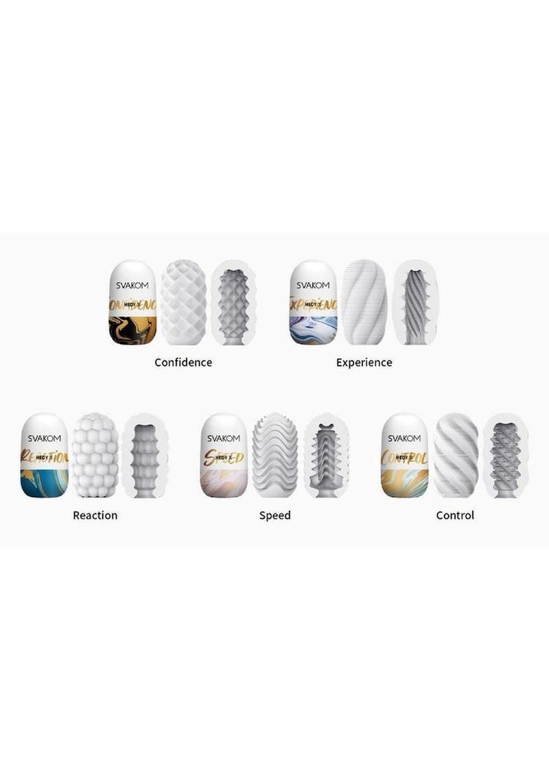 Svakom Hedy X-Mix Stroking Sleeve Set (5 Piece)