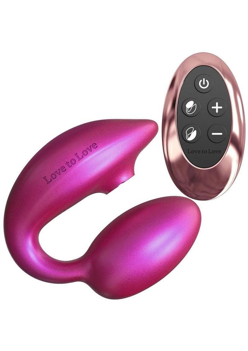 Love to Love Wonderlover Dual Vibrator with Remote Control