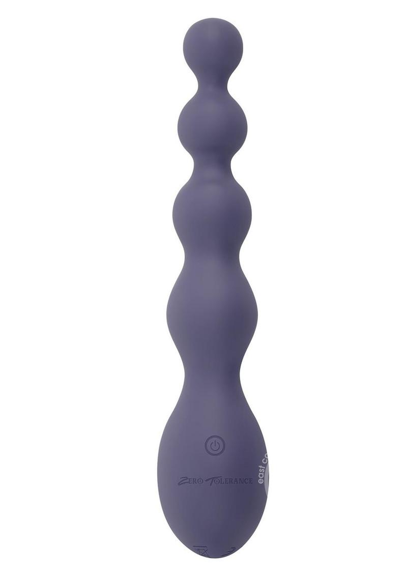 Zero Tolerance Rumpy Bumpy Rechargeable Silicone Anal Beads - Purple Lady Konfidential Zero Tolerance Rumpy Bumpy Rechargeable Silicone Anal Beads - Purple Lady Konfidential