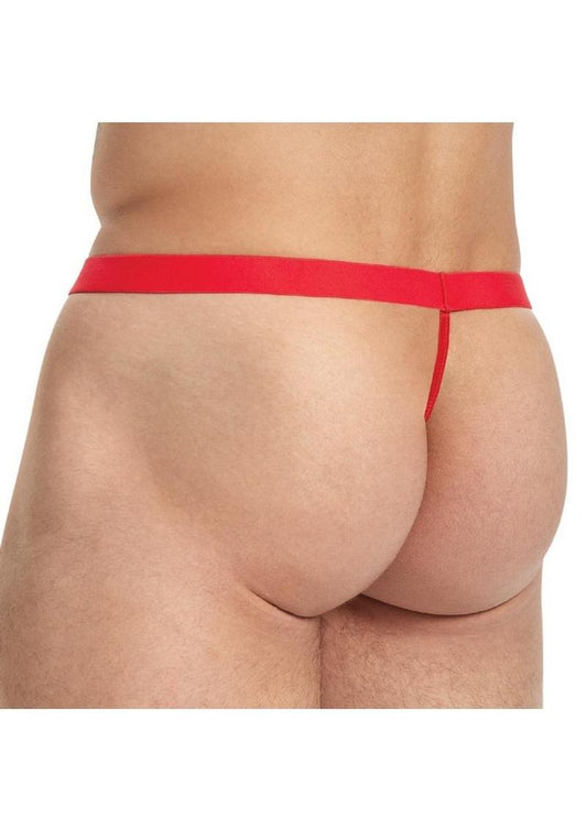 Lace King Lace G-String - Red