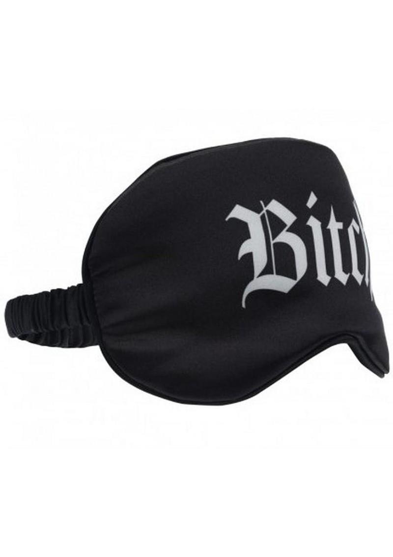 Ouch! | "Bitch" Satin Blindfold