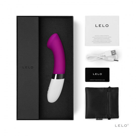LELO Gigi 2 Rechargeable G-Spot Massager - Deep Rose Magenta