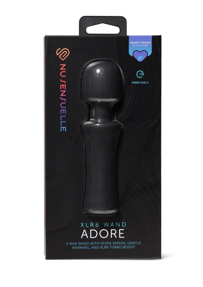 Nu Sensuelle | Velvet Touch - Adore XRL8 | Warming Mini Wand with Turbo Boost