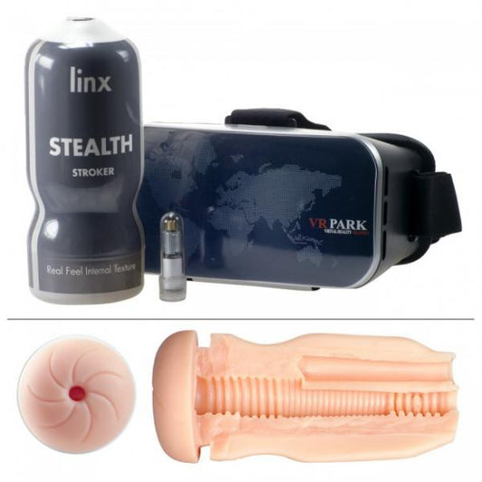 Cyber Pro Stealth Stroker & VR Glasses
