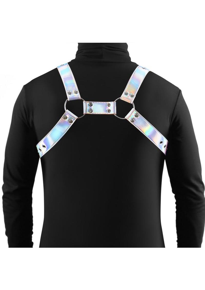Cosmo | Holographic "Rogue" Chest Harness