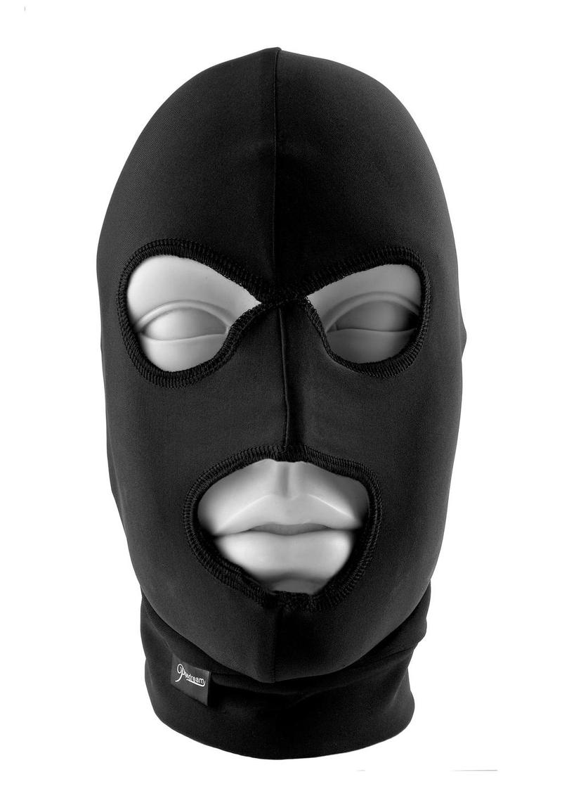 Fetish Fantasy | Spandex Hood | 3-Hole Submission Mask