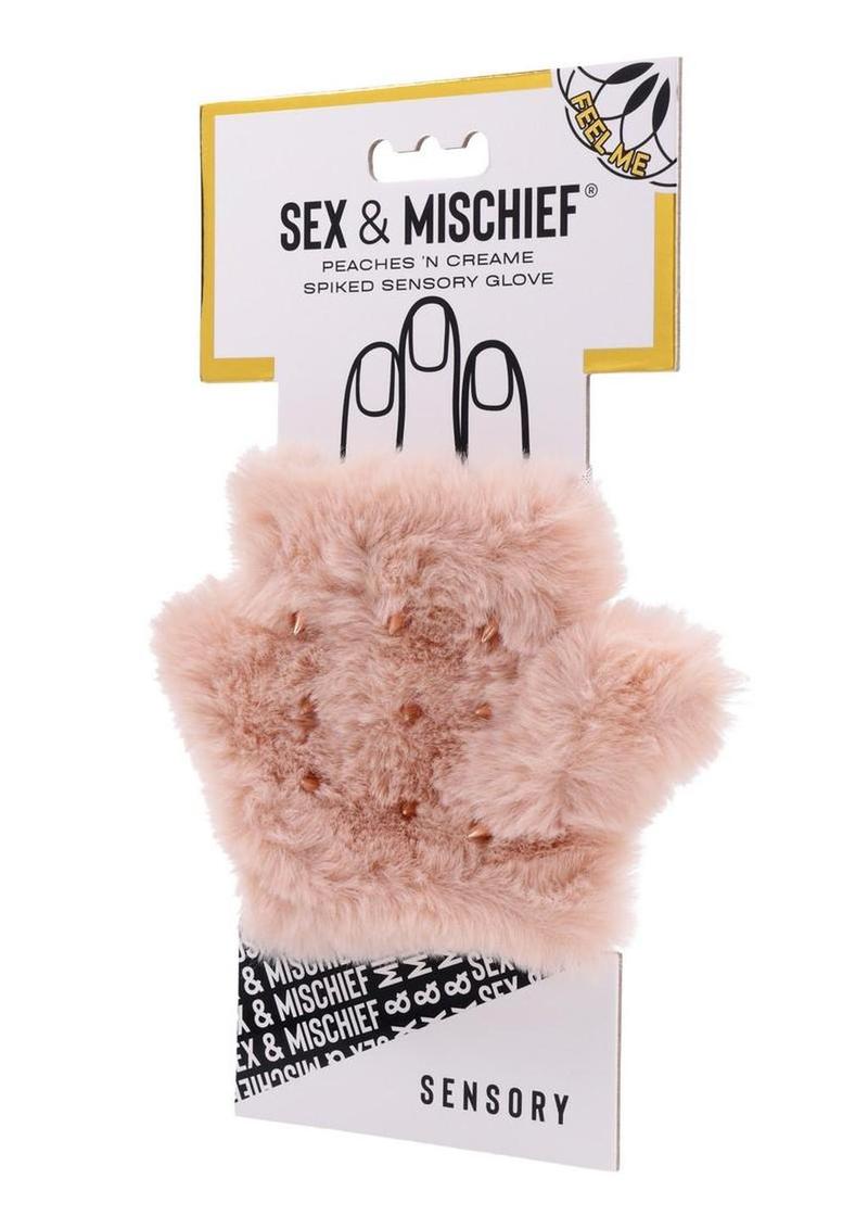 Spiked Sensory Glove - Blush/Rose Gold