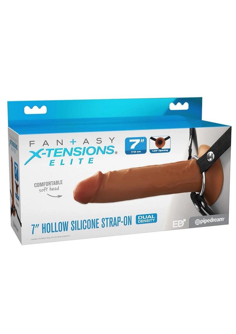 Fantasy X-Tensions Elite - Hollow Silicone Strap-On