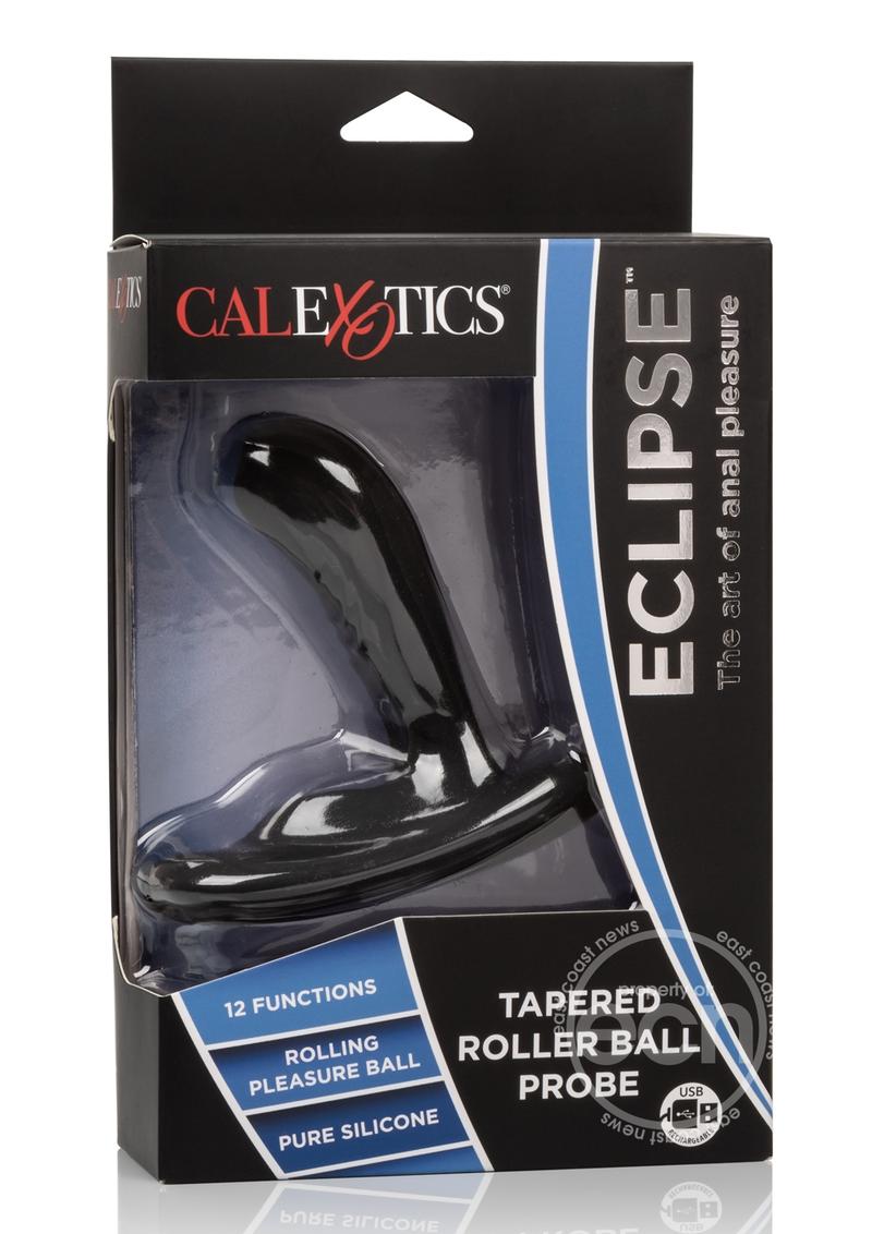 Eclipse Tapered Roller Ball Anal Plug - 4in
