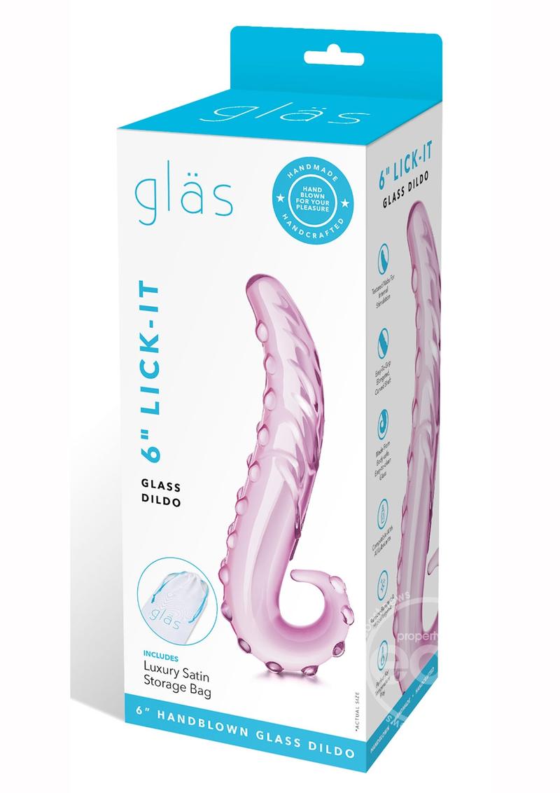 Glas Lix Dildo 6in