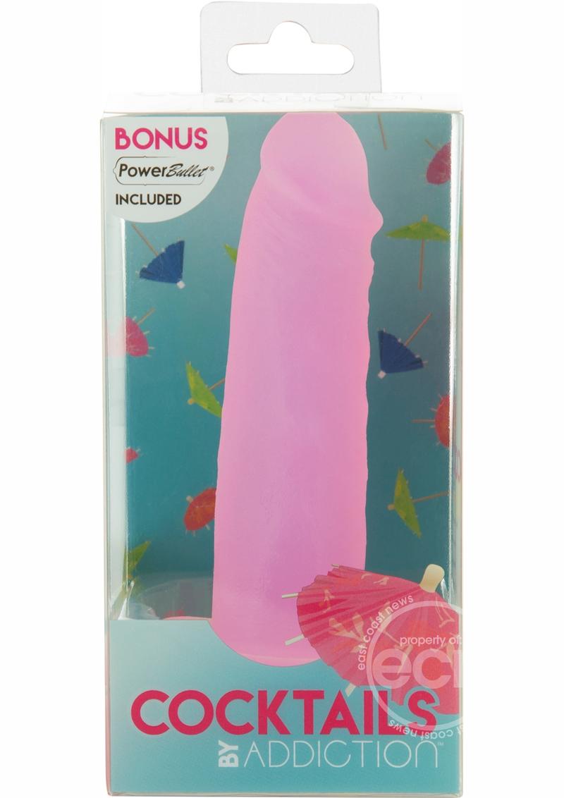 Addiction Cocktails Silicone Dildo 5.5in - Purple Cosmo