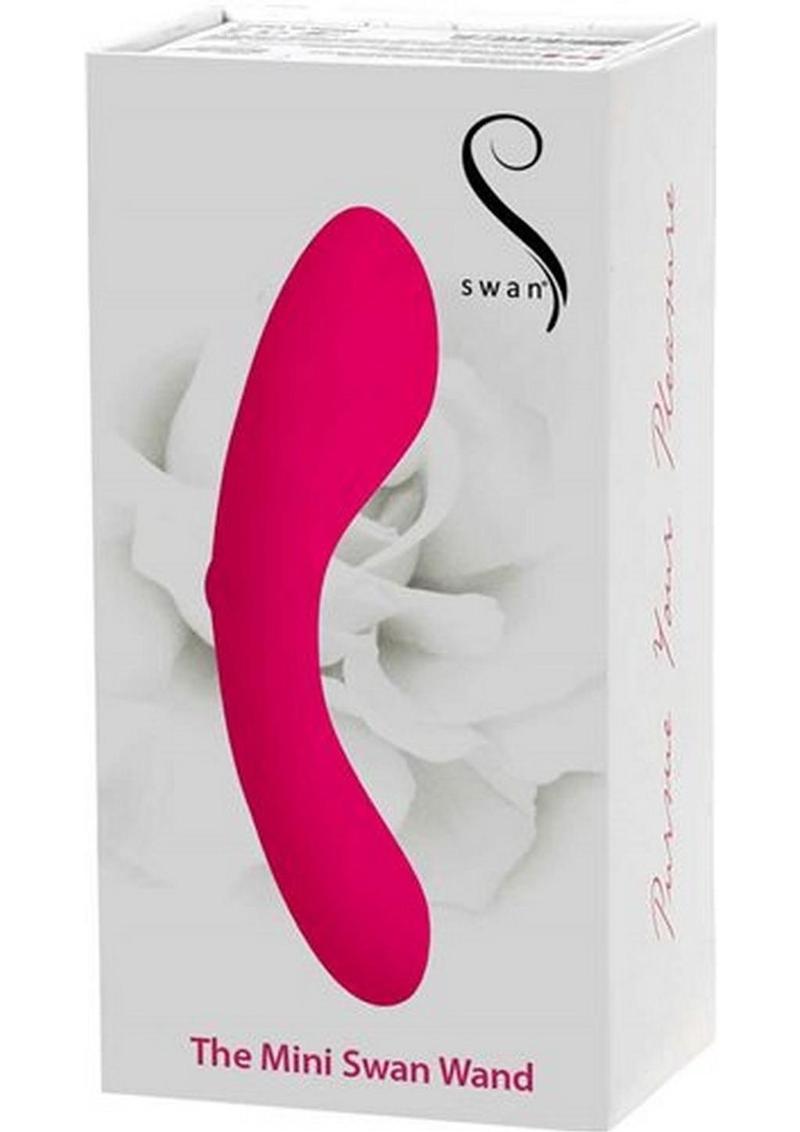 Swan Mini Swan Wand Rechargeable Silicone Vibrator