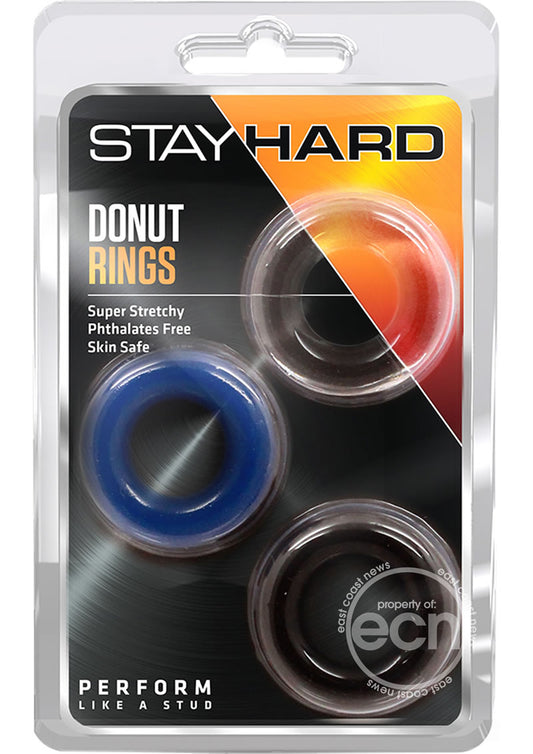 Stay Hard | Donut Cock Rings | Intensify Erections