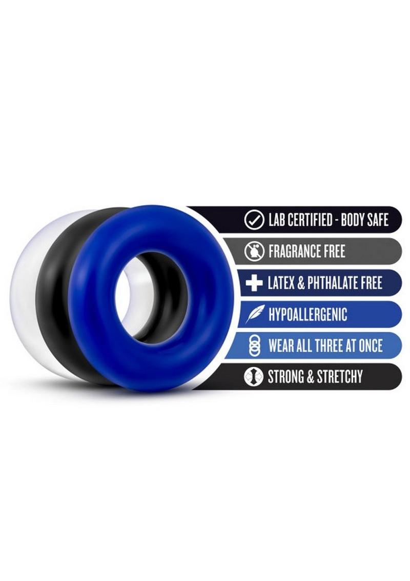 Stay Hard | Donut Cock Rings | Intensify Erections