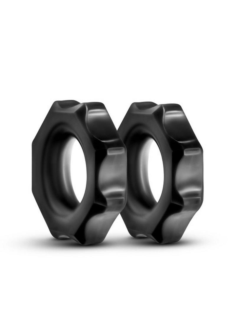 Stay Hard | Nutz Cock Rings | Black