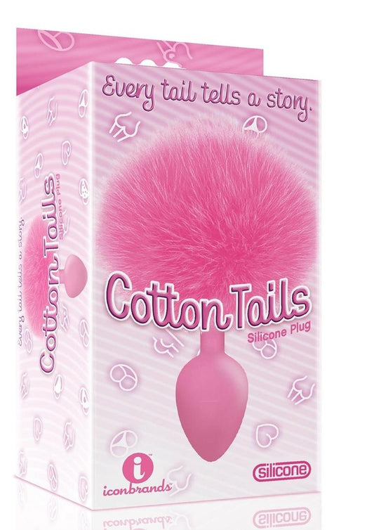 The 9's - Cottontails Silicone Bunny Tail Butt Plug