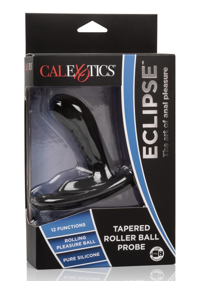 Eclipse: Tapered Roller Ball Probe: Silicone Rechargeable Anal Plug