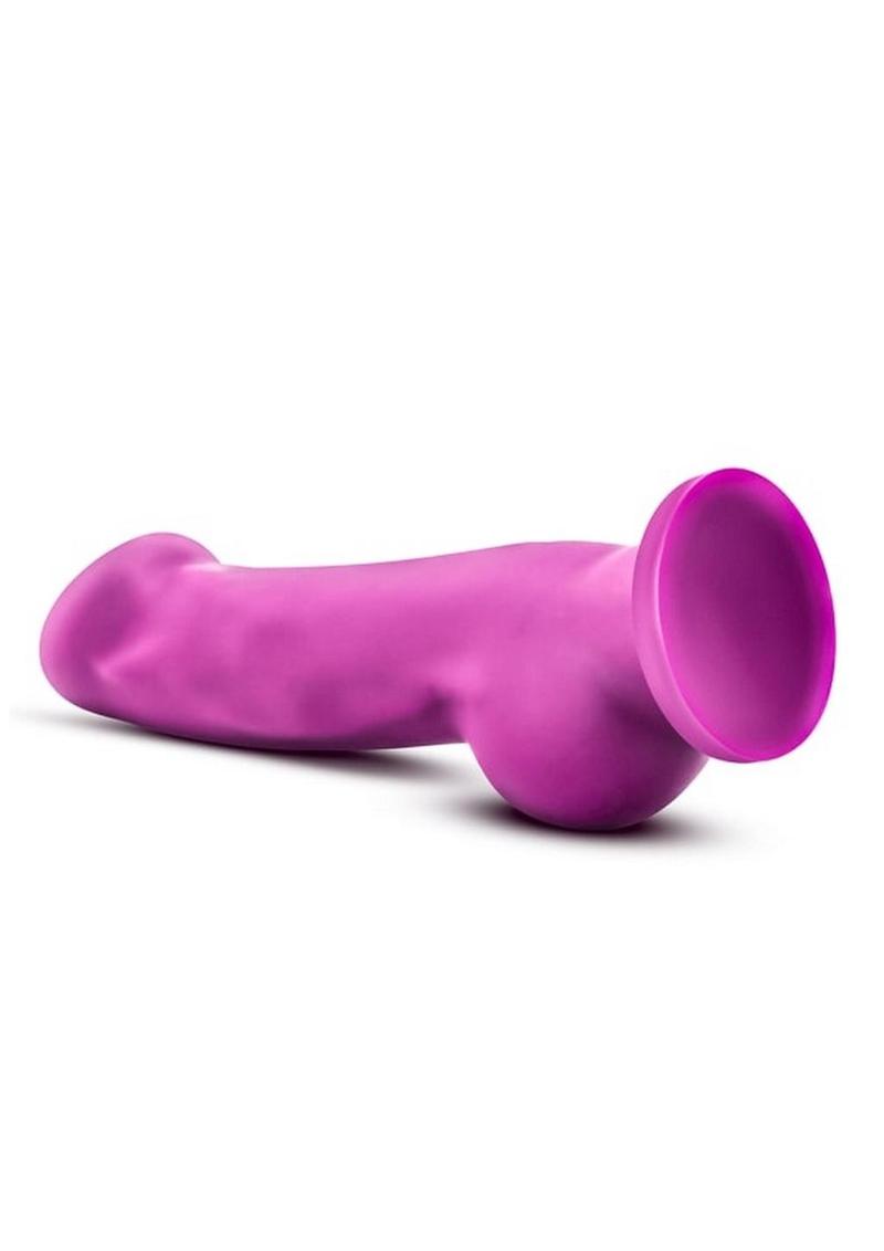 Avant D7 Ergo Silicone Dildo with Suction Cup 7.5in - Violet