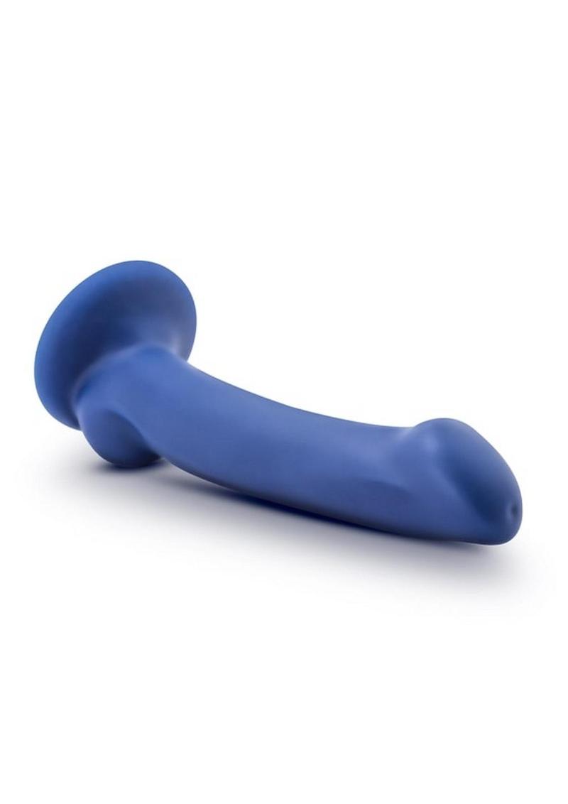 Avant D10 Ergo Mini Silicone Dildo with Suction Cup 6.5in - Indigo