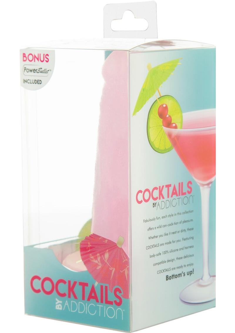 Addiction Cocktails Silicone Dildo 5.5in - Purple Cosmo