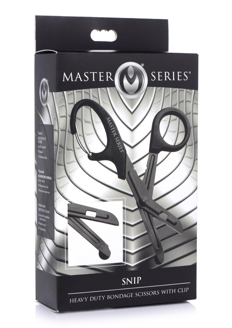Master Series | Bondage Scissors with Clip