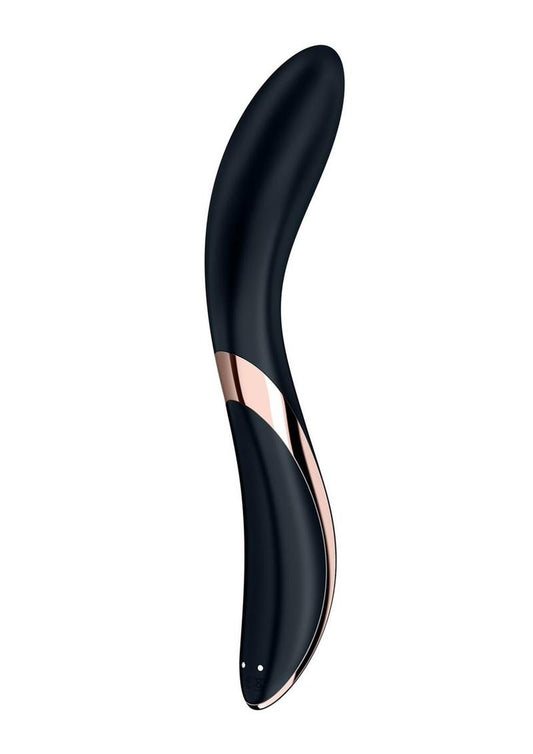 Satisfyer Rrrolling Explosion Rechargeable Silicone Vibrator - Black