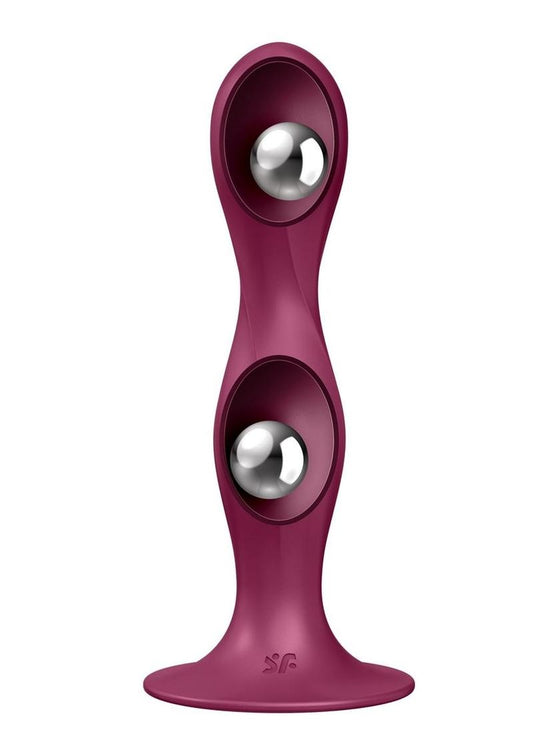 Satisfyer Double Ball-R Silicone Dildo
