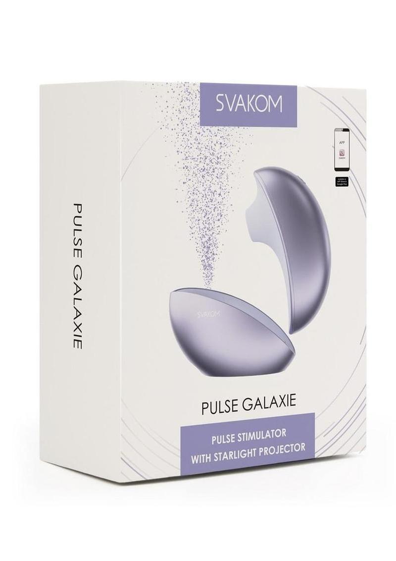 Svakom Pulse Galaxie App Control Rechargeable Silicone Clitoral Stimulator