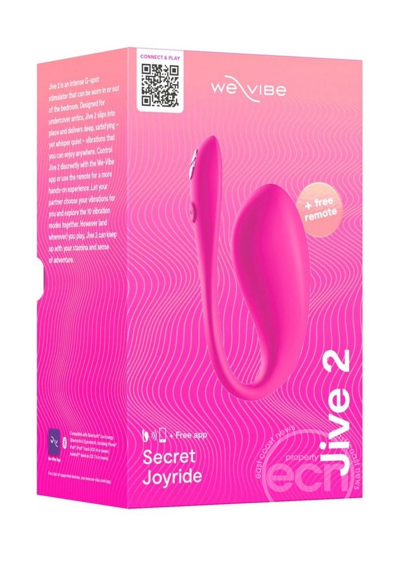 We-Vibe Jive 2 Silicone Rechargeable Remote Control Wearable G-Spot Vi Lady Konfidential We-Vibe Jive 2 Silicone Rechargeable Remote Control Wearable G-Spot Vi Lady Konfidential