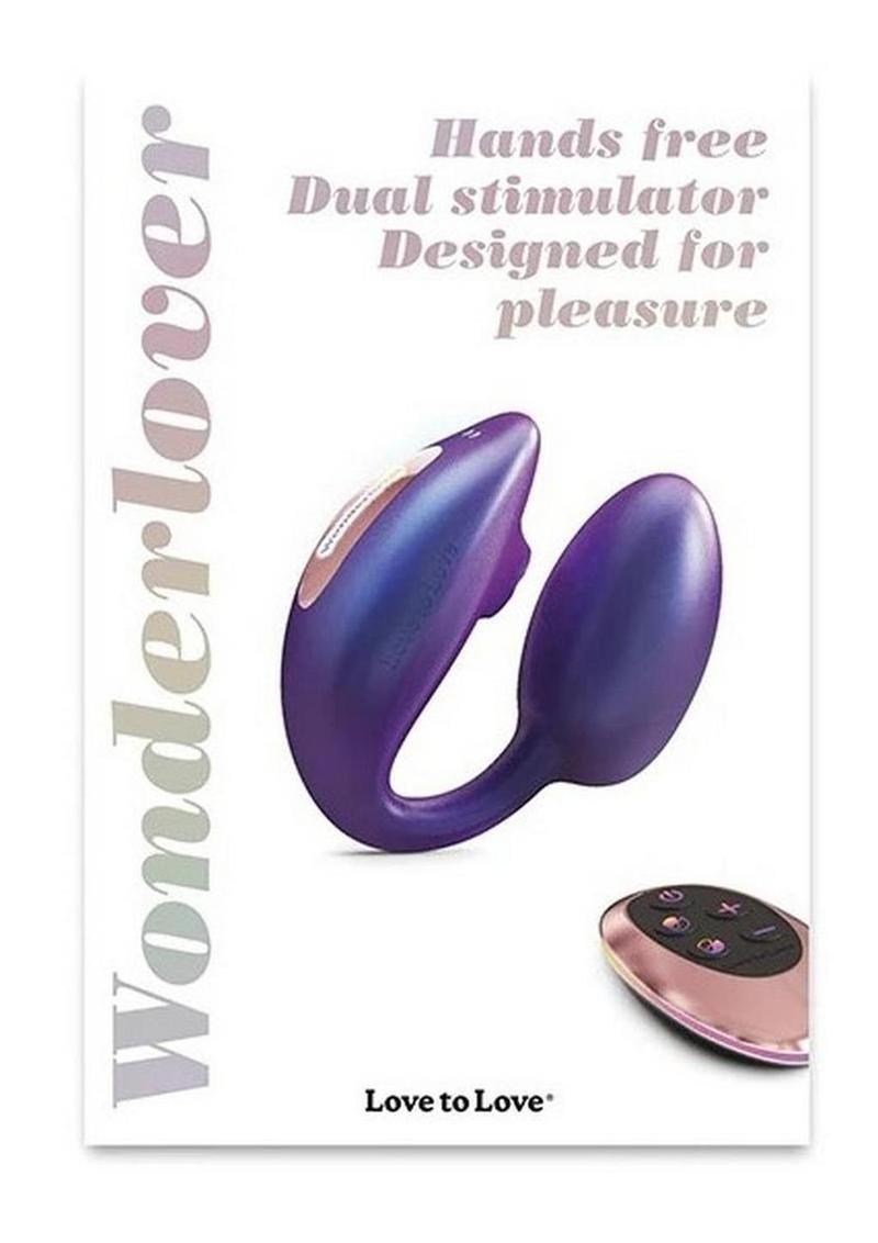 Love to Love Wonderlover Dual Vibrator with Remote Control
