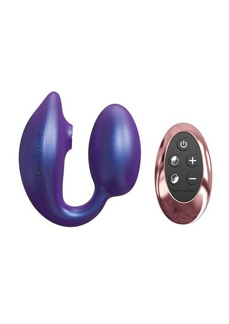 Love to Love Wonderlover Dual Vibrator with Remote Control