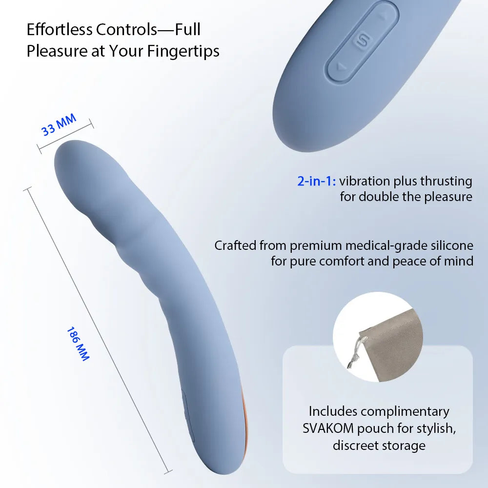 Svakom | Ava Neo | Interactive Thrusting Vibrator