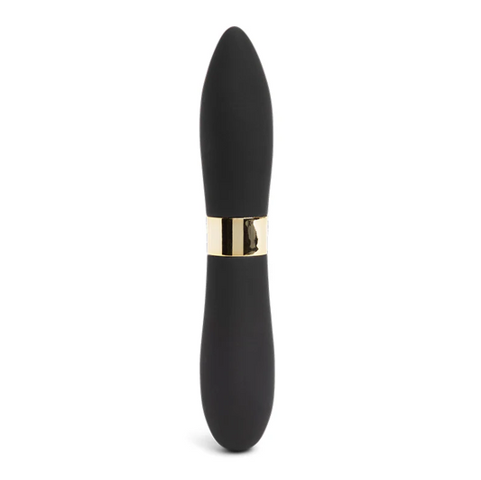 Nu Sensuelle Deux Silicone Rechargeable Bullet - Black/Gold