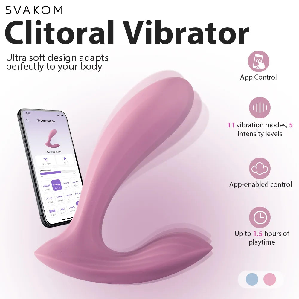 Svakom | Erica | Wearable C-Shaped Dual Vibrator
