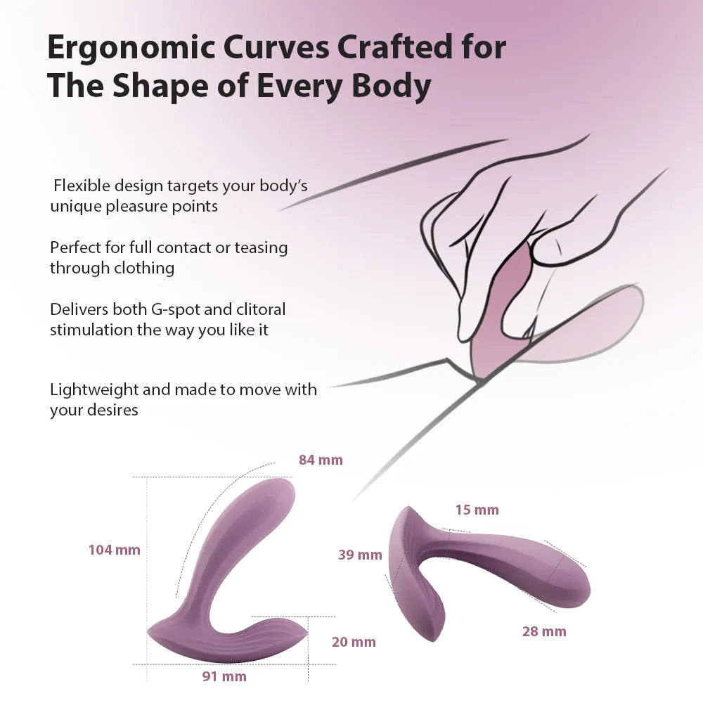 Svakom | Erica | Wearable C-Shaped Dual Vibrator