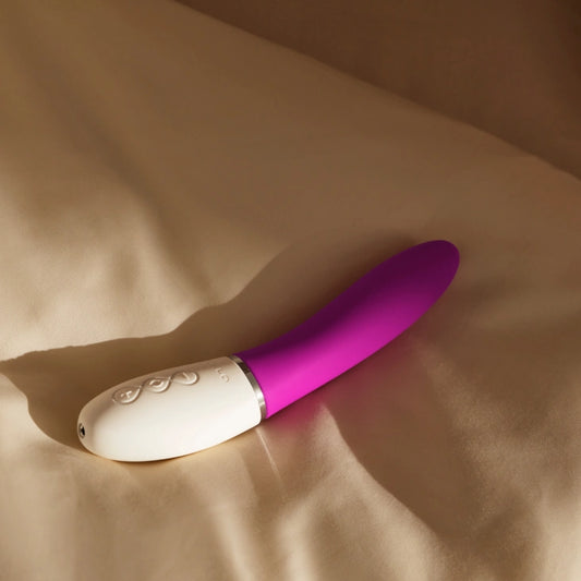 LELO Liv 3 Rechargeable Silicone Vibrator - Deep Rose Magenta