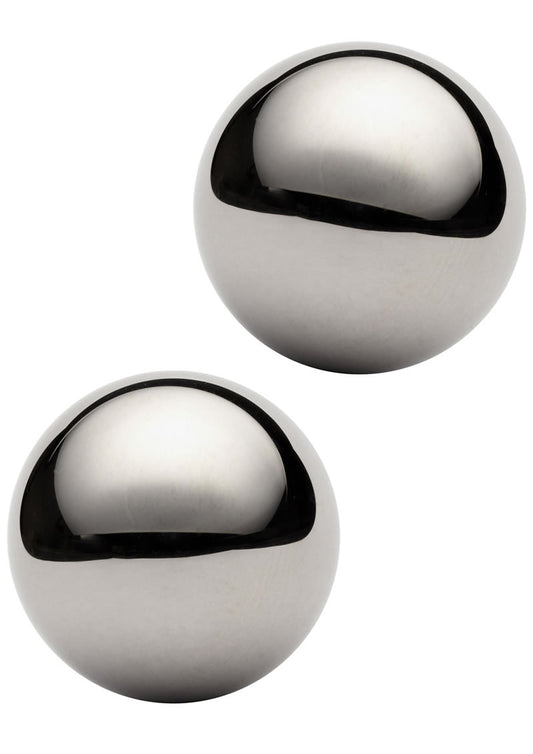 Sex & Mischief Steele Balls Stainless Steel Kegel Balls - Silver