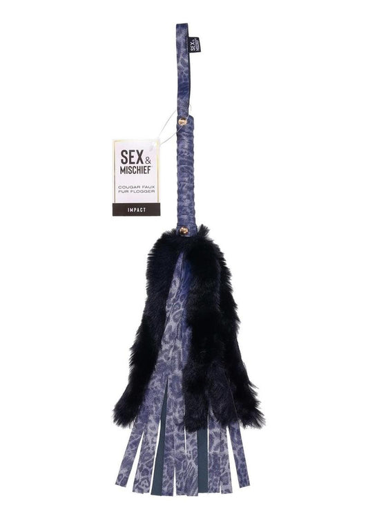 Cougar Faux Fur Flogger