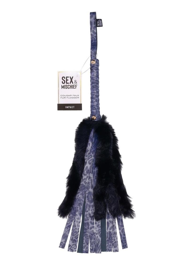 Cougar Faux Fur Flogger