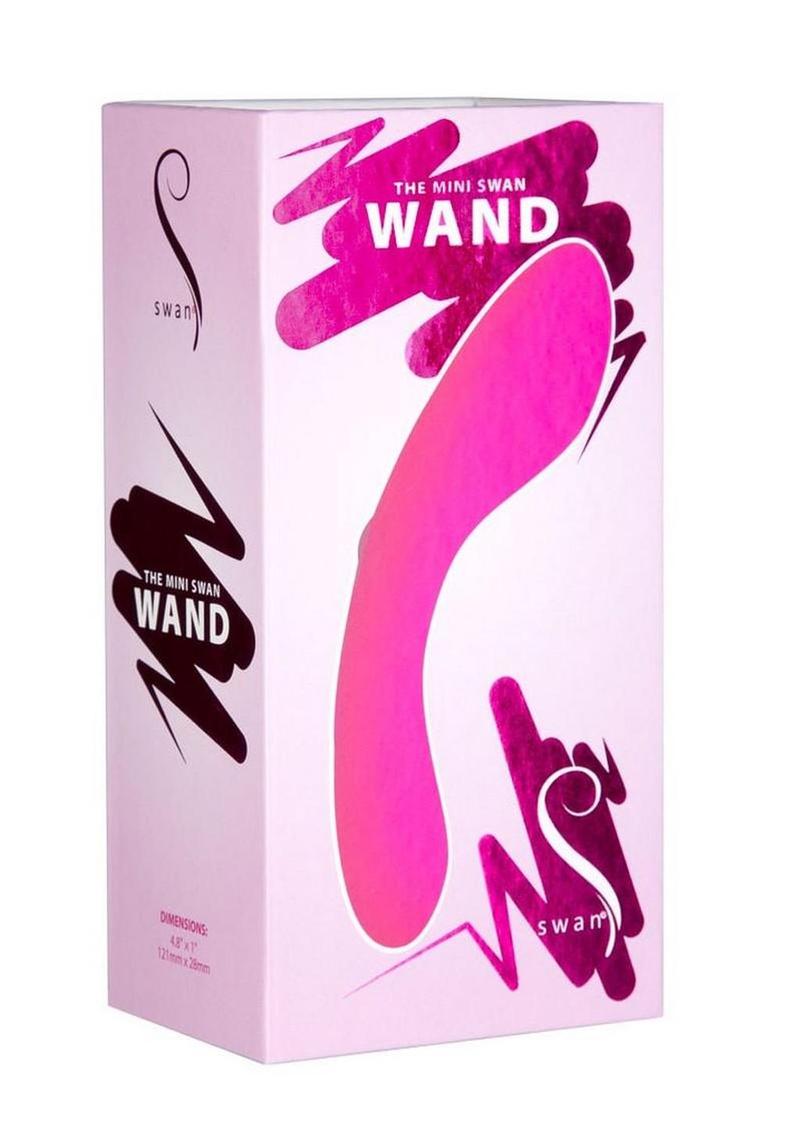 Swan Mini Swan Wand Rechargeable Silicone Vibrator