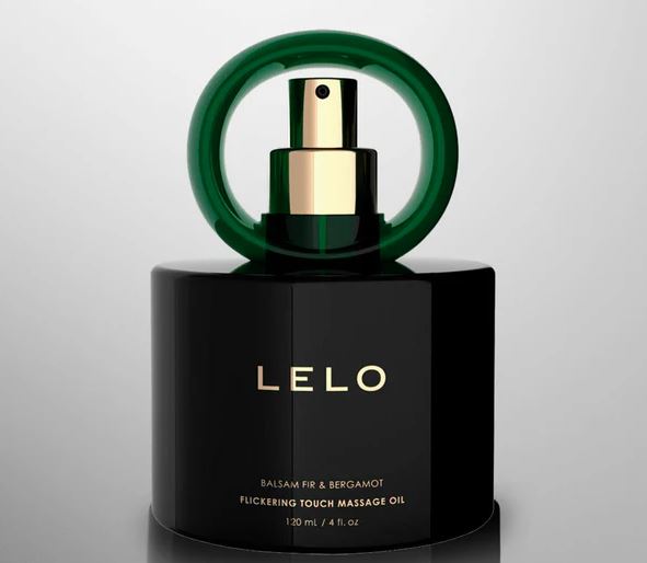 LELO Flickering Touch Massage Oil - Balsam Fir & Bergamont