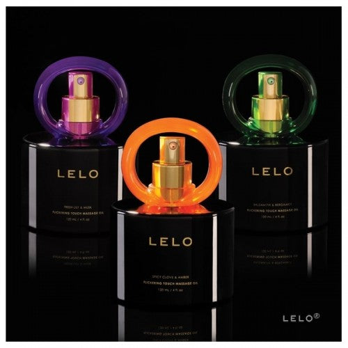 LELO Flickering Touch Massage Oil - Balsam Fir & Bergamont